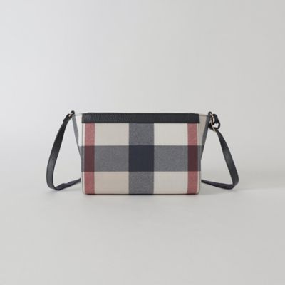 クレストブリッジチェックＰＶＣミニショルダー（５５１５３５０７＿＿）