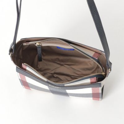 クレストブリッジチェックＰＶＣミニショルダー（５５１５３５０７＿＿）