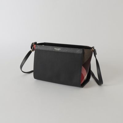 ＜BLUE LABEL CRESTBRIDGE (Women)＞パーシャルクレストブリッジチェックＰＶＣミニショルダー（５５１５７５０８＿＿）