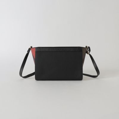 パーシャルクレストブリッジチェックＰＶＣミニショルダー（５５１５７５０８＿＿）