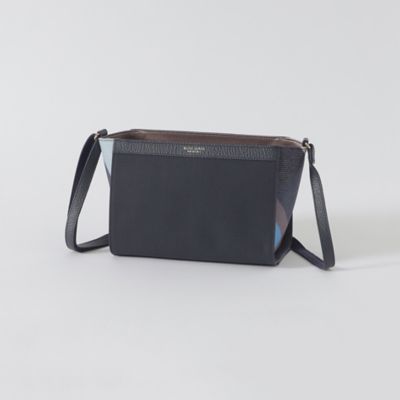 パーシャルクレストブリッジチェックPVCミニショルダー