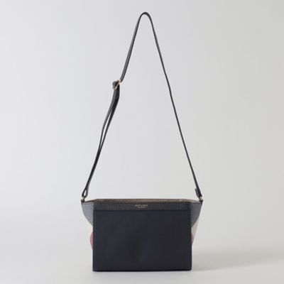 パーシャルクレストブリッジチェックＰＶＣミニショルダー（５５１５７５０８＿＿）