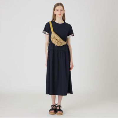 極美品 ブルーレーベルクレストブリッジ ウエスト ボディバッグ