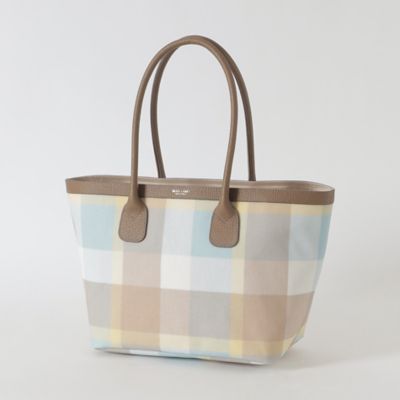 BLUE LABEL CRESTBRIDGE (Women)/ブルーレーベル・クレストブリッジ クレストブリッジチェックPVCトート(55173507__)