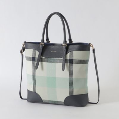 ≪１０％ＯＦＦ対象外≫【一部店舗限定】クレストブリッジチェックツィードトート（５５１７４５２８＿＿）