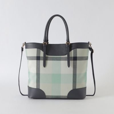 ≪１０％ＯＦＦ対象外≫【一部店舗限定】クレストブリッジチェックツィードトート（５５１７４５２８＿＿）