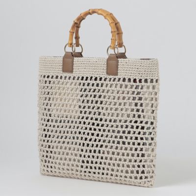 ＜BLUE LABEL CRESTBRIDGE (Women)＞コードメッシュリバーシブルトート（５５１７６５２９＿＿）