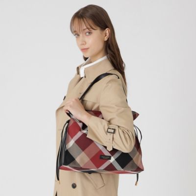 クレストブリッジ♡バッグ シャドークレストブリッジチェックトートバッグ（バッグ