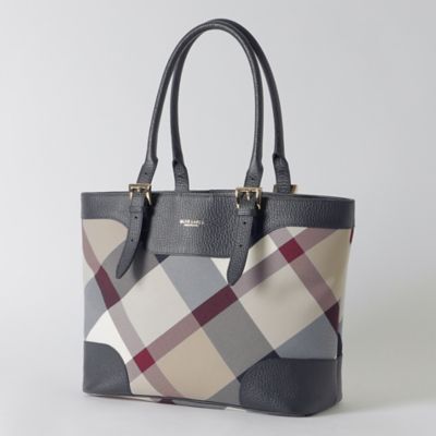 BLUE LABEL CRESTBRIDGE (Women)/ブルーレーベル・クレストブリッジ【10th ANNIVERSARY】クレストブリッジチェックビエラトート(55185654__) ベージュ42L 旅行用かばん・バッグ【三越伊勢丹/公式】