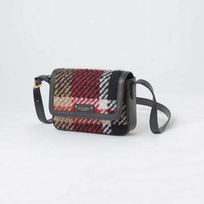 ＜BLUE LABEL CRESTBRIDGE (Women)＞クレストブリッジチェックツイードショルダーバッグ（５５１９２６４７＿＿）