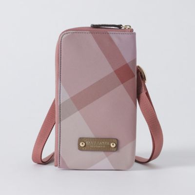 クレストブリッジチェックスマホポシェット（５５２０２１０５＿＿）