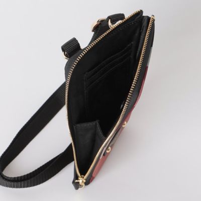 クレストブリッジチェックスマホポシェット（５５２０２１０５＿＿）