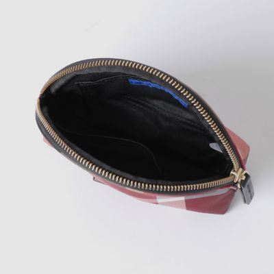 クレストブリッジチェックポーチ（55202209＿＿