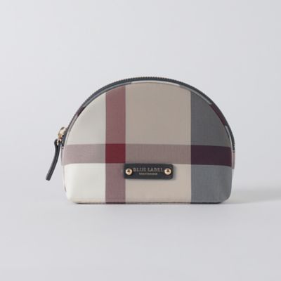 クレストブリッジチェックポーチ（55202209＿＿