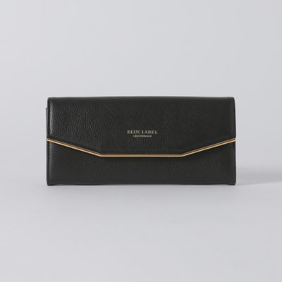 BLUE LABEL CRESTBRIDGE 長財布 ブラック ブルーレーベルクレストブリッジ BLUE LABEL CRESTBRIDGE 【一部店舗