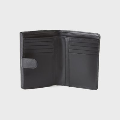 メタルラインレザー二つ折り財布（５５２０４８０２＿＿）