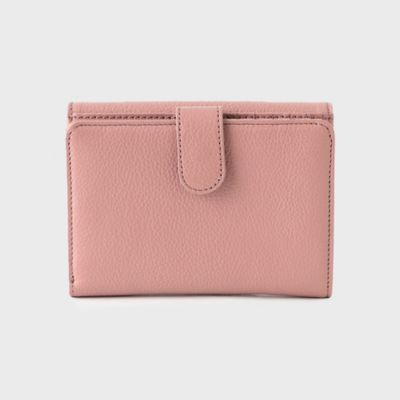 メタルラインレザー二つ折り財布（５５２０４８０２＿＿）