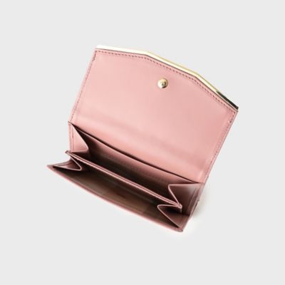 メタルラインレザー二つ折り財布（５５２０４８０２＿＿）