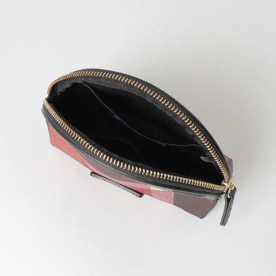 クレストブリッジチェックＰＶＣポーチ（５５２０５２１４＿＿）
