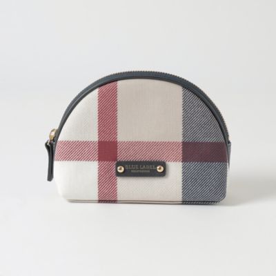 クレストブリッジチェックＰＶＣポーチ（５５２０５２１４＿＿）