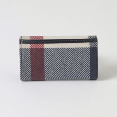 クレストブリッジチェックPVCキーケース（55206214＿＿