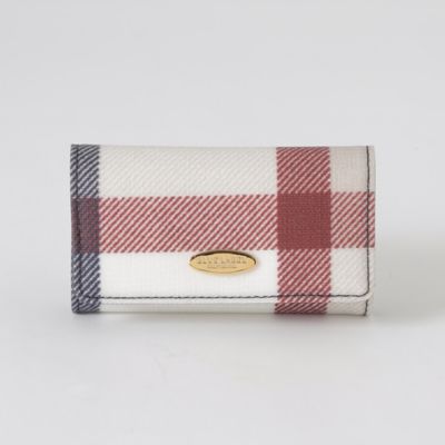 ✨希少カラー✨ブルーレーベル クレストブリッジチェック PVCキーケース クレストブリッジチェックPVCキーケース