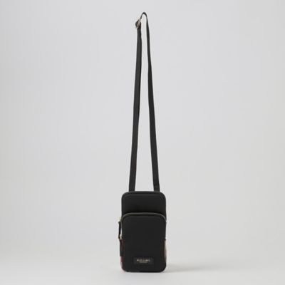 パーシャルクレストブリッジチェックスマホポシェット（５５２１１４１２＿＿）