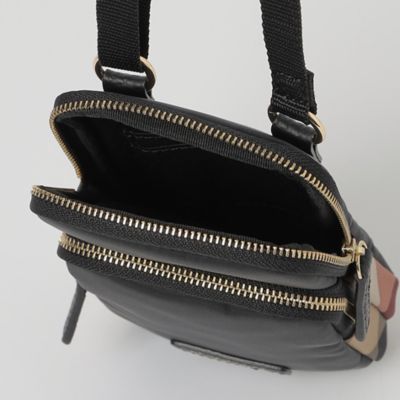 パーシャルクレストブリッジチェックスマホポシェット（５５２１１４１２＿＿）