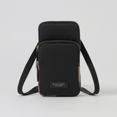 パーシャルクレストブリッジチェックスマホポシェット