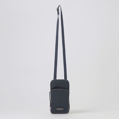 パーシャルクレストブリッジチェックスマホポシェット（５５２１１４１２＿＿）