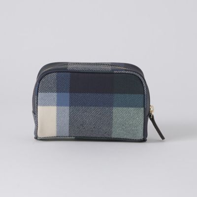 クレストブリッジチェックPVCポーチ（55215421＿＿