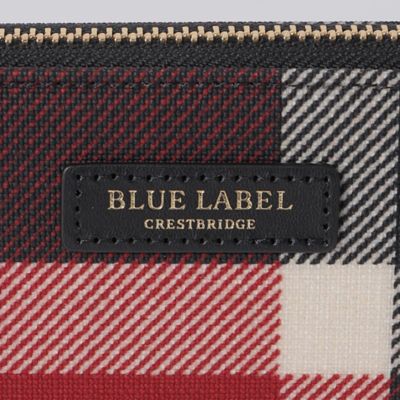 クレストブリッジチェックＰＶＣ長財布（５５２１６４２１＿＿）