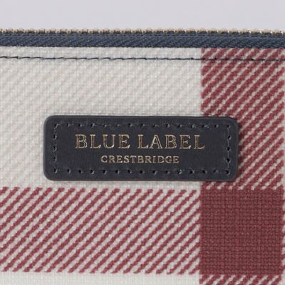 クレストブリッジチェックＰＶＣ長財布（５５２１６４２１＿＿）