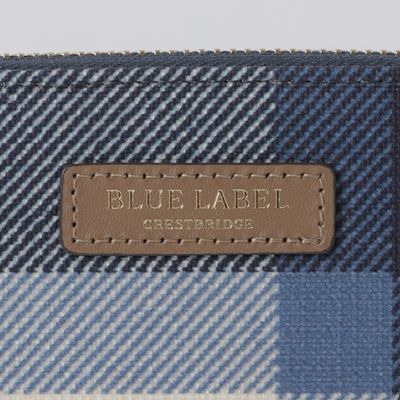 クレストブリッジチェックＰＶＣ長財布（５５２１６４２１＿＿）