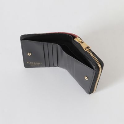 クレストブリッジチェックＰＶＣ二つ折り財布（５５２１７４２１＿＿）