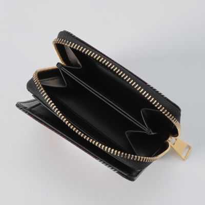 クレストブリッジチェックＰＶＣ二つ折り財布（５５２１７４２１＿＿）
