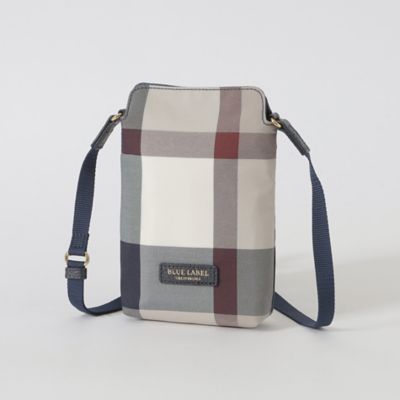 クレストブリッジチェックモバイルポシェット（５５２３０５０６＿＿）
