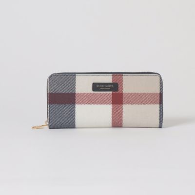 クレストブリッジチェックＰＶＣ長財布（５５２３３５０７＿＿）
