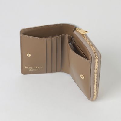 クレストブリッジチェックＰＶＣ二つ折り財布（５５２３４５０７＿＿）