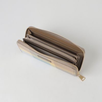 クレストブリッジチェックＰＶＣ長財布（５５２３７５０７＿＿）