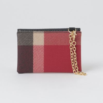 新品はブルーレーベルクレストブリッジブリッジ　日本製　レター型かぶせタイプ財布 レター型カードケース（55288648＿＿） | BLUE LABEL