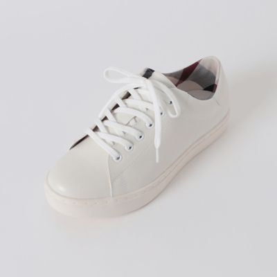 ＜BLUE LABEL CRESTBRIDGE (Women)＞ベーシックホワイトスニーカー（５５４０１１０９＿＿）