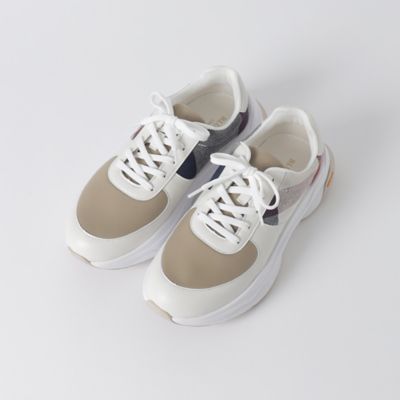 ＜BLUE LABEL CRESTBRIDGE (Women)＞クレストブリッジチェックスニーカー（５５４０１２０６＿＿）