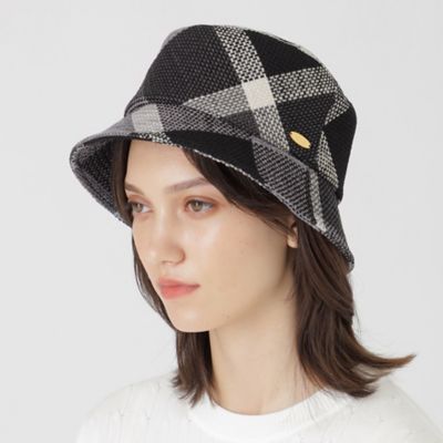 クレストブリッジチェックスラブプリペラバケットハット