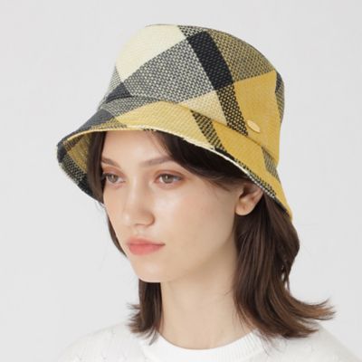 ブルーレーベルクレストブリッジ　バケットハット クレストブリッジチェックスラブプリペラバケットハット（ハット
