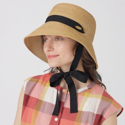 BLUE LABEL CRESTBRIDGE (Women)/ブルーレーベル・クレストブリッジ ペーパーブレードハット（５５５３２５１９＿＿）