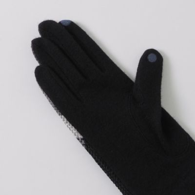 定価2.2万　未使用　ブラックレーベル　クレストブリッジ　チェック　グローブ クレストブリッジチェックリボングローブ （手袋）｜BLUE LABEL