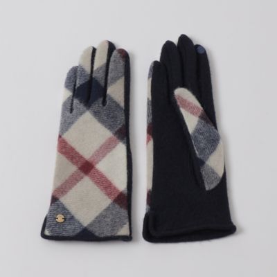 クレストブリッジチェックグローブ（５５６０４４３３＿＿）