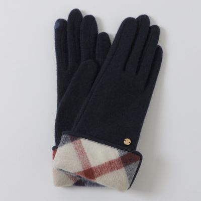 パーシャルクレストブリッジチェックグローブ（55604641＿＿