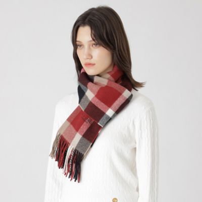 クレストブリッジチェックマフラー（55702635＿＿
